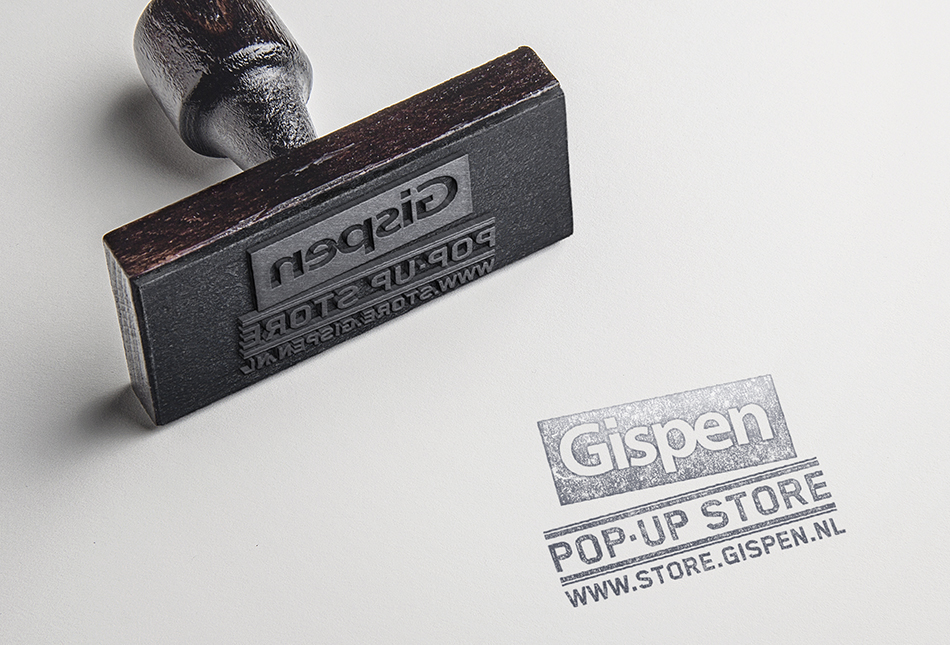 Branding Gispen pop up